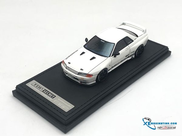 Xe Mô Hình Nissan Top Secret GT-R ( VR32 ) Iginition Model 1:43 ( Trắng )