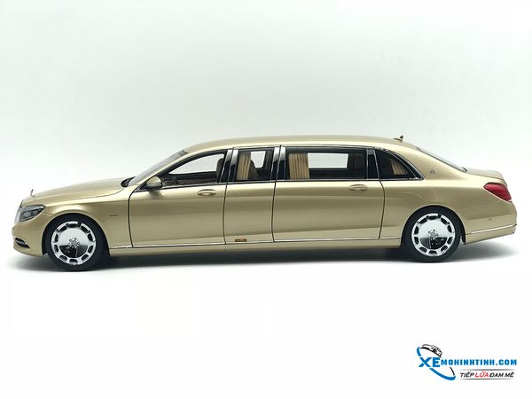 76298 MH 1:18 MERCEDES-MAYBACH S 600 PULLMAN (GOLD)