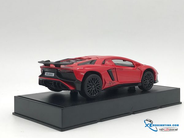 32016 MH MINIAUTO LAMBORGHINI AVENTADOR SV LP750-4 1:32 (HỘP 1C)- Đỏ