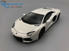 Xe Mô Hình Lamborghini Aventador Lp700 1:24 Welly (Trắng)