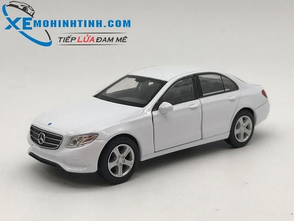 HỘP XE MÔ HÌNH Mercedes-Benz E-Class 2016 WELLY 1:36 (Trắng)