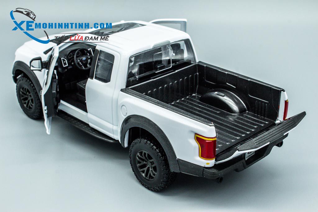 Xe mô hình Ford F150 Raptor Pickup Maisto 124  Blue Mô Hình