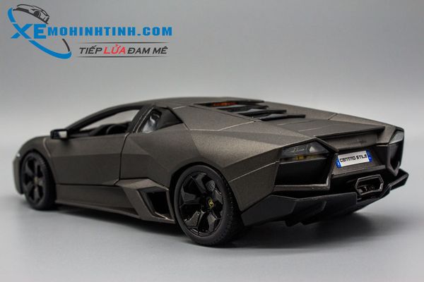 XE MÔ HÌNH LAMBORGHINI REVENTON 1:18 BBURAGO (XÁM)