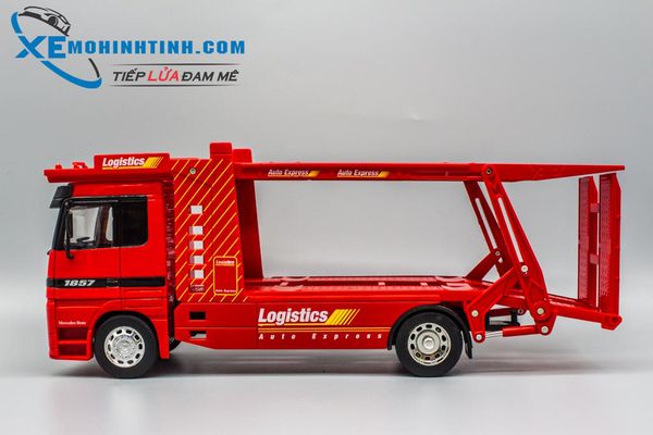 Xe Mô Hình Mercedes-Benz Single 1:32 Welly (Đỏ)