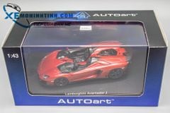 Xe Mô Hình Lamborghini Aventador J 1:43 Autoart (Đỏ)