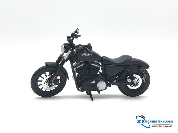 XE MÔ HÌNH HARLEY DAVIDSON 13 SPORTSTER IRON 883 1:12 MAISTO (ĐEN)