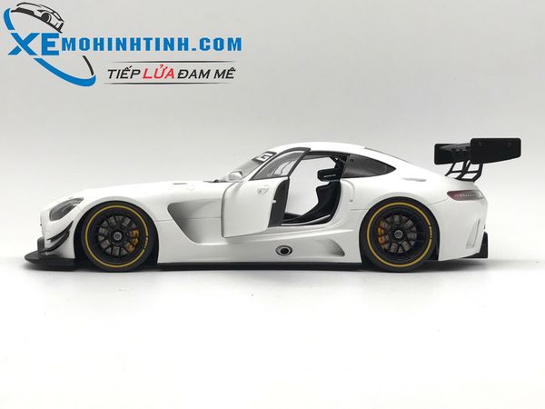 1/18 MERCEDES-AMG GT3 PLAIN COLOR VERSION (MATT WHITE)