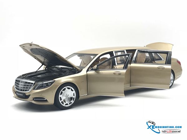 76298 MH 1:18 MERCEDES-MAYBACH S 600 PULLMAN (GOLD)