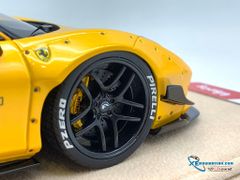 Xe mô hình Ferrari 488 Liberty Walks 1:18( Vàng )