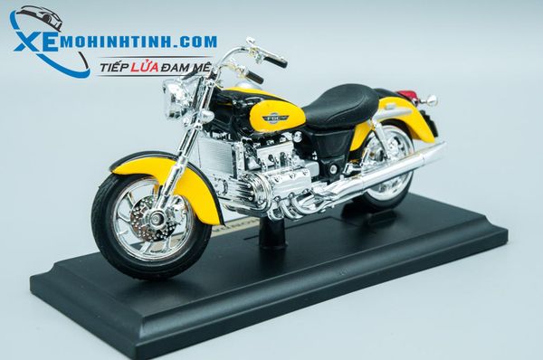 XE MÔ HÌNH HONDA F6C 1:18 MAISTO (VÀNG ĐEN)