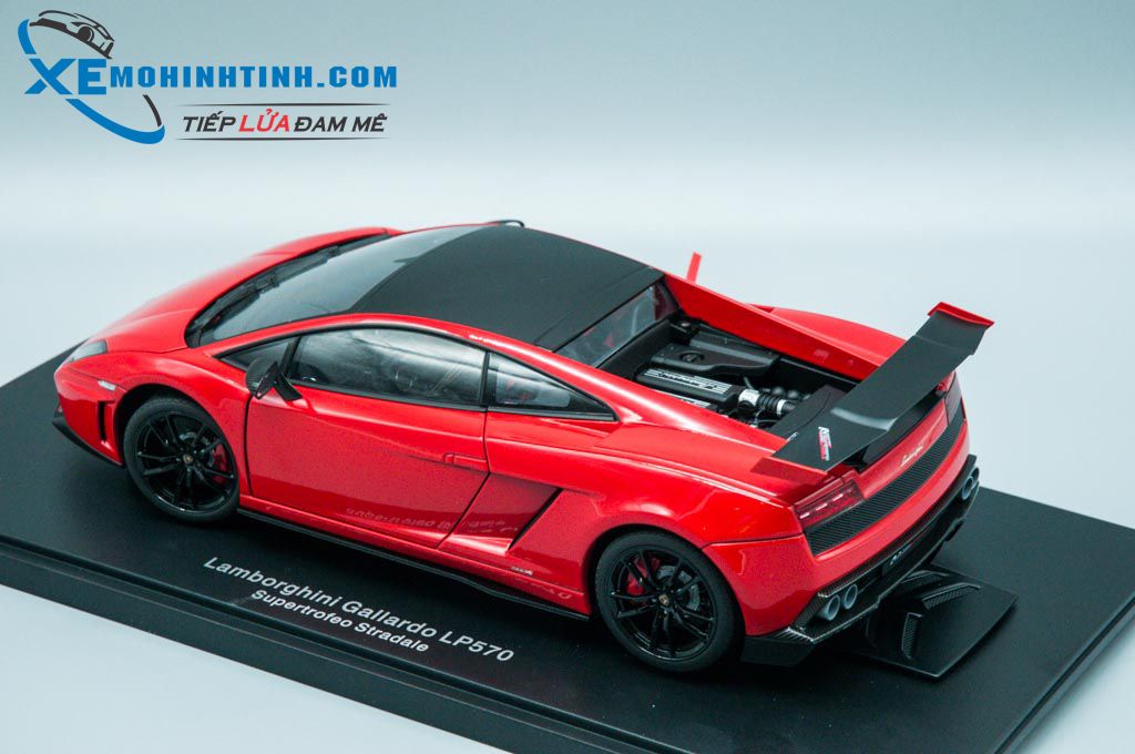 Xe Mô Hình Lamborghini Gallardo Lp570 Supertrofeo Stradale 1:18 Autoart  (Đỏ) – Shop Xe Mô Hình Tĩnh