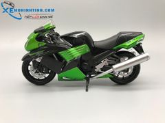 Xe Mô Hình Kawasasi Ninja Zx-14 1:12 Newray (Xanh)