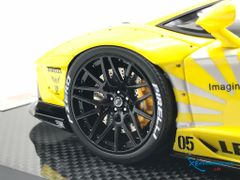 LB1864(Y-C) MH LB WALKS LAMBORGHINI AVENTADOR LP700-4 (YELLOW-CARBON)