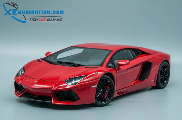 Xe Mô Hình Lamborghini Aventador Lp700-4 1:18 Autoart (Đỏ)