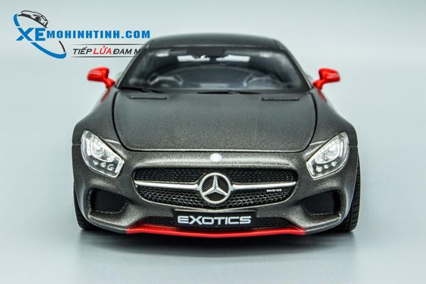 XE MÔ HÌNH MERCEDES BENZ AMG GT EXOTICS 1:24 MAISTO (XÁM)