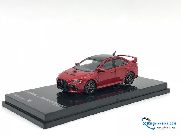 Mitsubishi Evo X Final Edition - Rally Tarmac Works 1:64 (Đỏ)