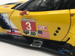 1/18 CHEVROLET CORVETTE C7.R LIME ROCK 2016 2ND PLACE #3