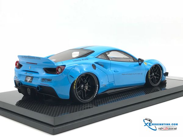 Ferrari 488 LB Walks JEC 1:18 (Xanh)