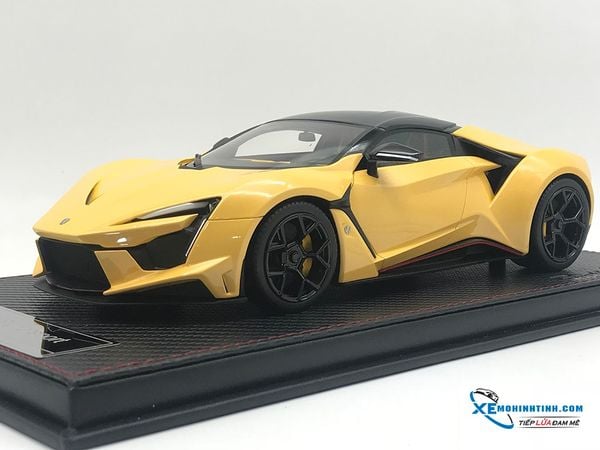 Xe Mô Hình Fenyr Supersport Sophiart 1:18 ( Vàng )