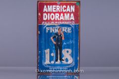 Figure Police Officer Jake 1:18 American Diorama