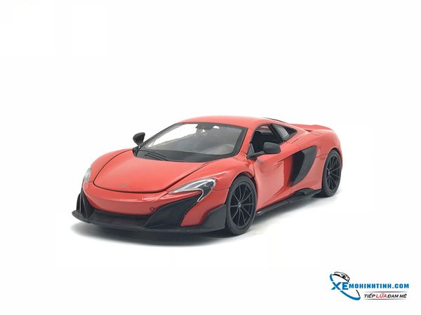 Xe Mô Hình McLaren 675LT 1:24 Welly ( Cam )