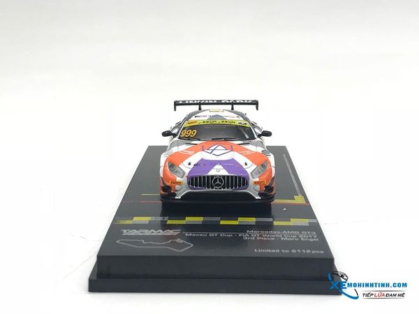 Xe Mô Hình Mercedes -AMG GT3 Macau GT Cup 2017 Maro Engel 1/64 Tarmac