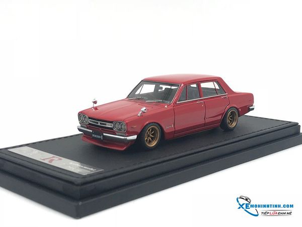 Nissan Skyline 2000 Gt ( PGC10 ) Ignittion model 1:43 ( Đỏ )