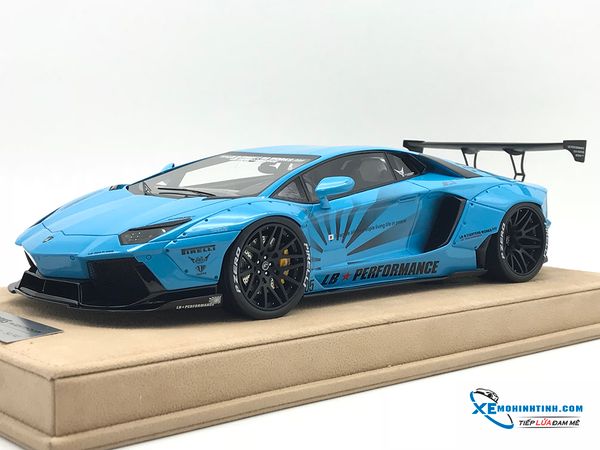 LB1864(BB-D) MH LB WALKS LAMBORGHINI AVENTADOR LP700-4 (BLUE-DA)