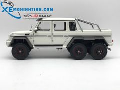 Xe Mô Hình Mercedes Benz G63 6X6 Amg 1:18 Autoart (Trắng)