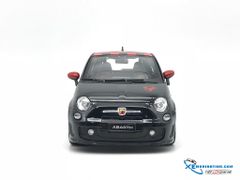 18-12078A MH BBURAGO NEW FIAT 500 ABARTH 1:18 (ĐEN)