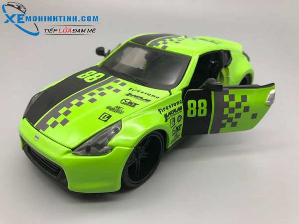 Xe Mô Hình Nissan 370Z 2009 1:24 Maisto (Xanh)