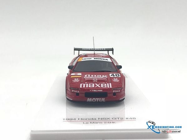 Honda NSX GT2 #48 1994 Le Mans 24HR TSM 1:43 (Đỏ)