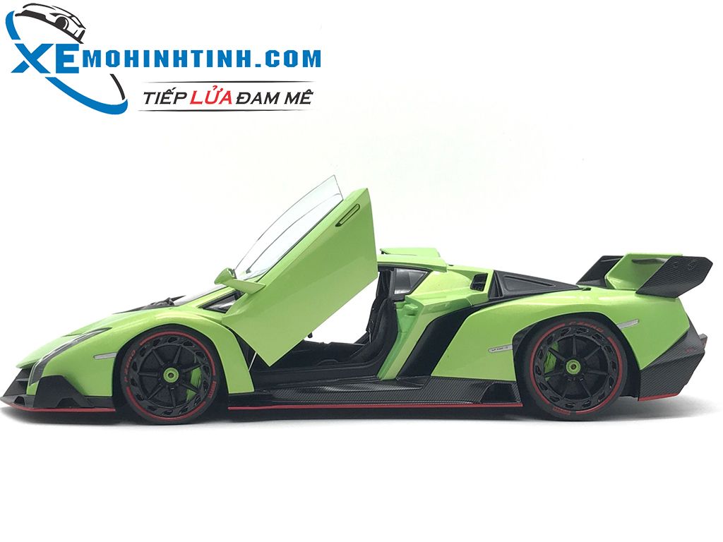 Xe Mô Hình Lamborghini Veneno 1:18 Autoart (Xanh Lá) – Shop Xe Mô Hình Tĩnh