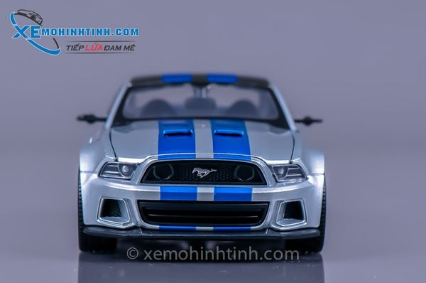 Xe Mô Hình Ford Mustang 2013 Need For Speed 1:24 Maisto (Bạc)