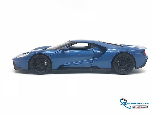 Ford GT 2017 1:24 Welly ( Xanh Dương )