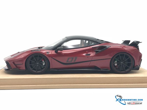 J32-06 MH JUC FERRARI 488 4XX SIRACUSA MANSORY (METALIC RED)