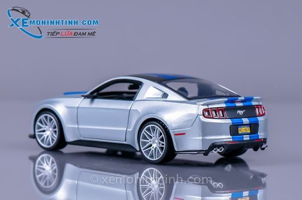 Xe Mô Hình Ford Mustang 2013 Need For Speed 1:24 Maisto (Bạc)