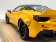 Xe mô hình Ferrari 488 Liberty Walks 1:18( Vàng )