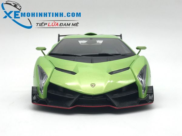 Xe Mô Hình Lamborghini Veneno 1:18 Autoart (Xanh Lá)