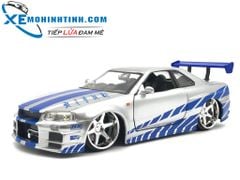 Brian'S Nissan Skyline Gt-R 1:24 (Bạc)