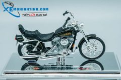 XE MÔ HÌNH HARLEY DAVIDSON 1997 FXDWG Dyna Wide Glide 1:18 MAISTO (ĐEN)