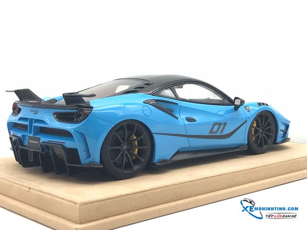 J32-08 MH JUC FERRARI 488 4XX SIRACUSA MANSORY (BABY BLUE)