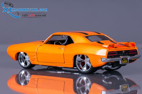 Xe Mô Hình Pontiac Firebird 1969 1:24 Maisto (Cam)