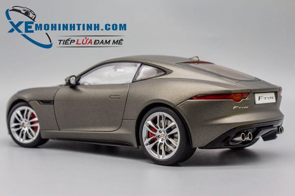 XE MÔ HÌNH JAGUAR F TYPE 2015 R COUPE 1:18 AUTOART (XÁM)