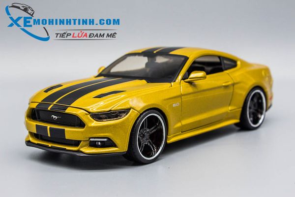 Xe Mô Hình Ford Mustang Gt 1:24 Maisto (Vàng)