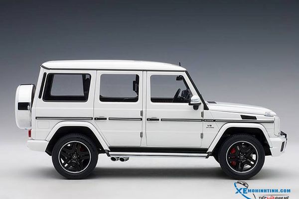 XE MÔ HÌNH MERCEDES-AMG G63 2017 (GLOSS WHITE) 1/18 AUTOART