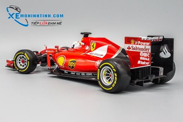 XE MÔ HÌNH FERRARI F1 SF15-T 2015 NO.5 VETTEL 1:18 BBURAGO