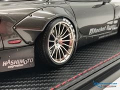 IGNITION MODEL 1:18 ROCKET BUNNY RX-7 (GUN METALLIC)