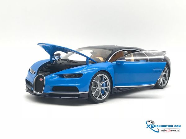 Bugatti Chiron 2016 1:18 Gtautos ( Xanh Dương )