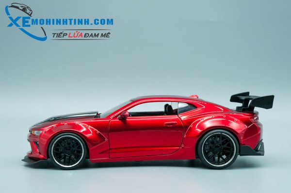 Xe Mô Hình Chevy 2016 Camaro Ss Widebody Gt Wing 1:24 Jada Toys (Đỏ)